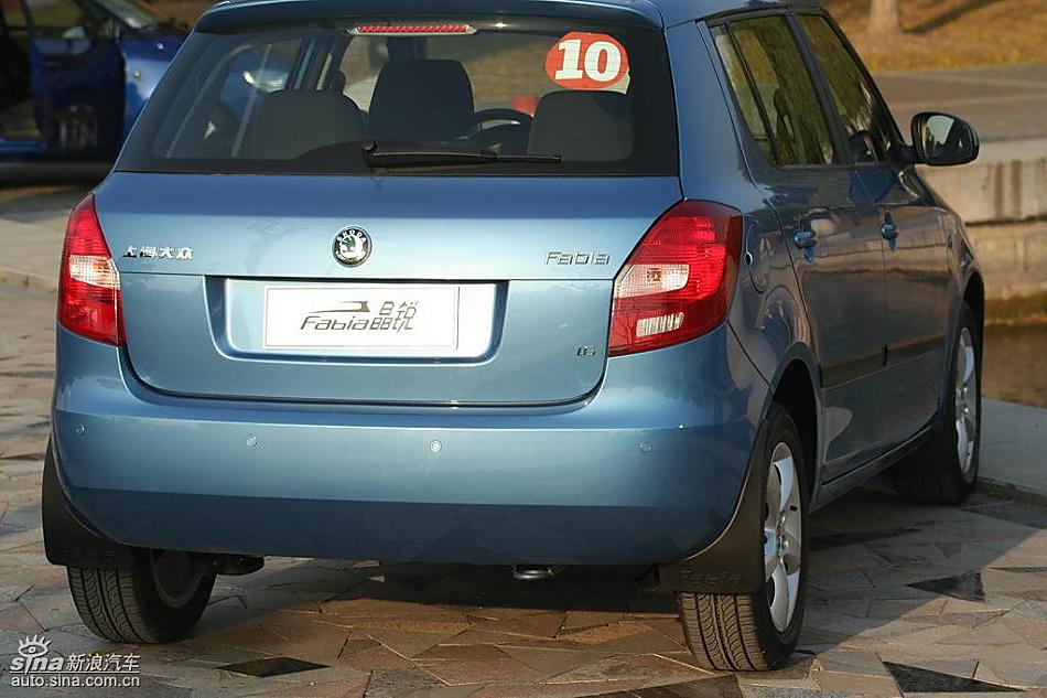 上海大众斯柯达Fabia晶锐外观实拍