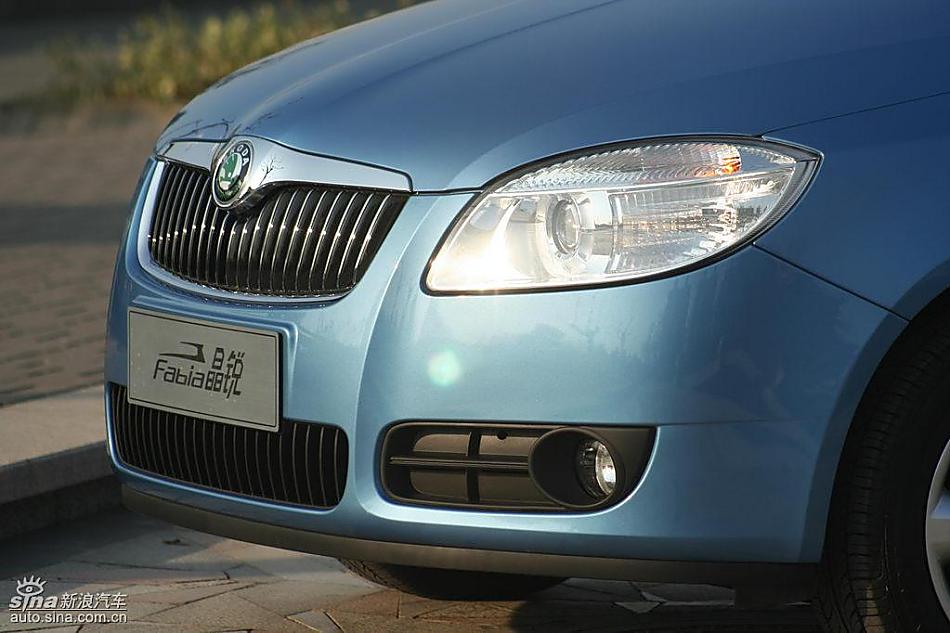 上海大众斯柯达Fabia晶锐外观实拍