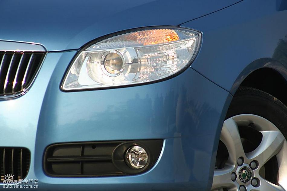 上海大众斯柯达Fabia晶锐外观实拍