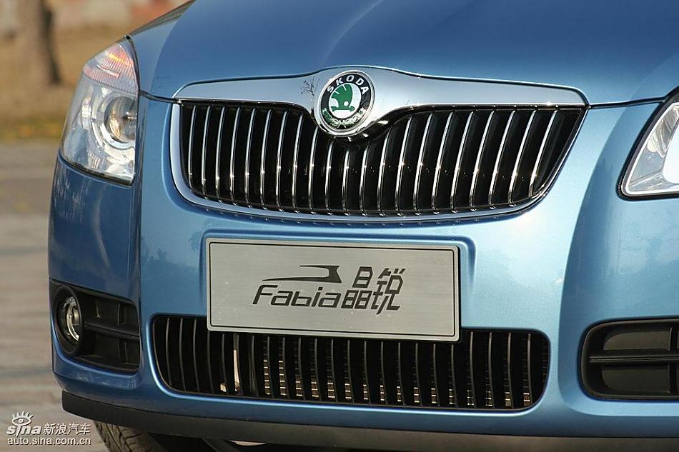 上海大众斯柯达Fabia晶锐外观实拍
