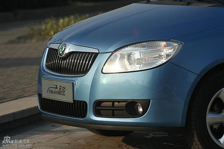 上海大众斯柯达Fabia晶锐外观实拍