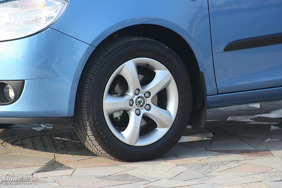 上海大众斯柯达Fabia晶锐外观实拍