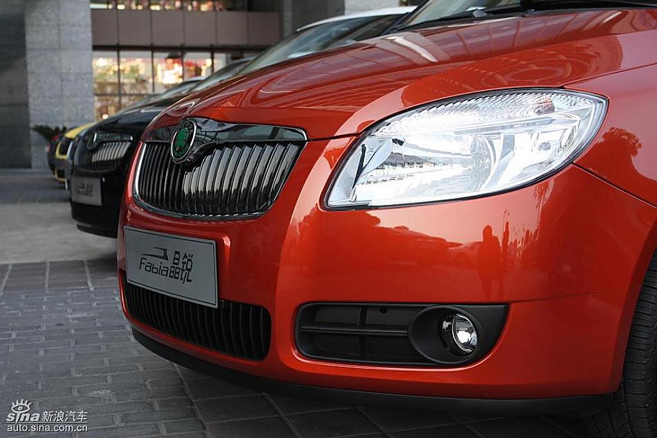 上海大众斯柯达Fabia晶锐外观实拍