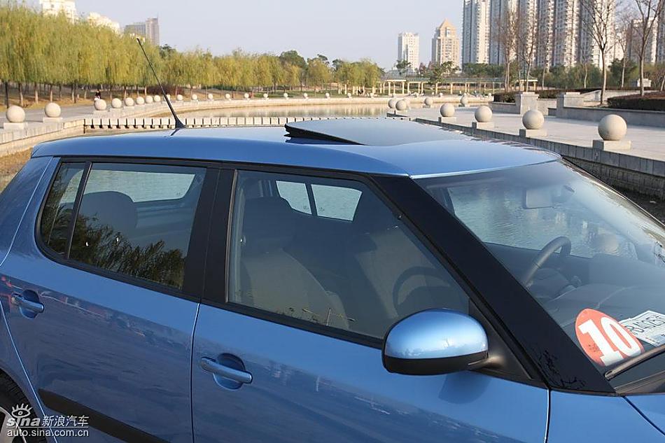 上海大众斯柯达Fabia晶锐外观实拍