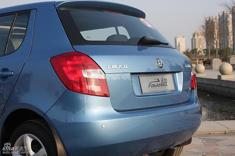 上海大众斯柯达Fabia晶锐外观实拍
