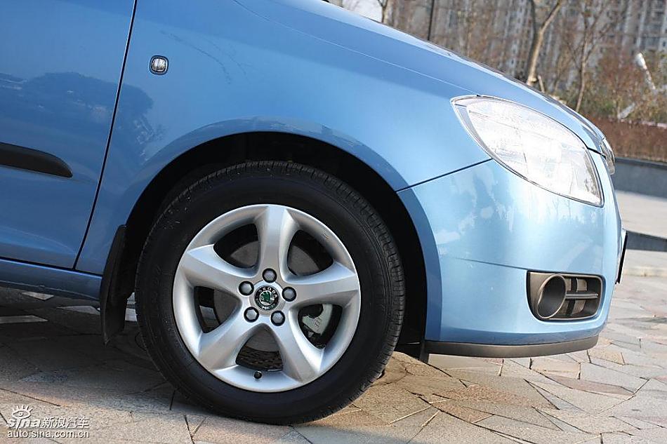 上海大众斯柯达Fabia晶锐外观实拍