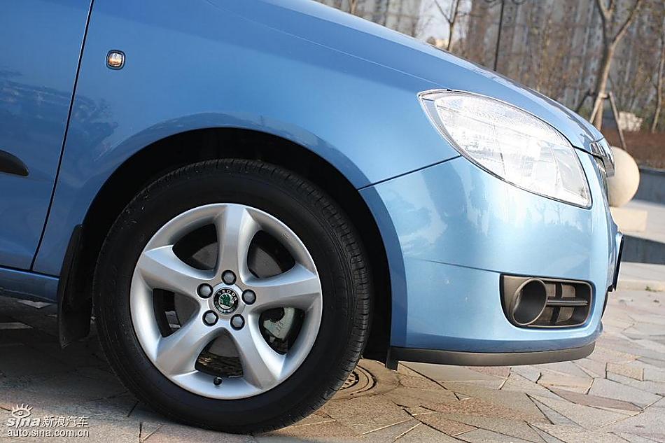 上海大众斯柯达Fabia晶锐外观实拍