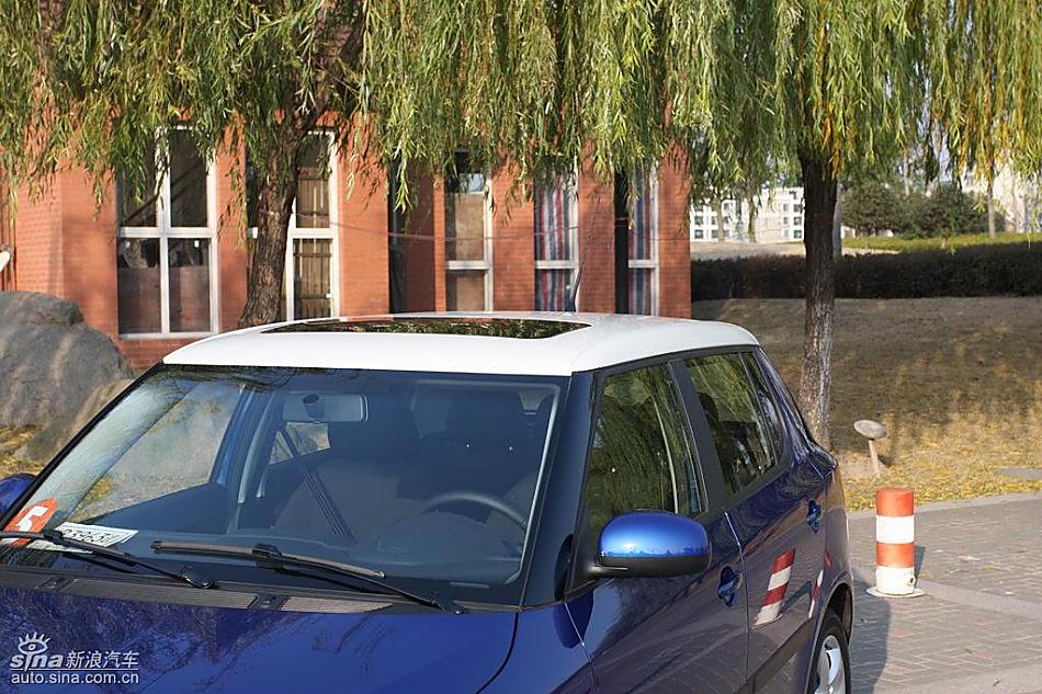 上海大众斯柯达Fabia晶锐外观实拍