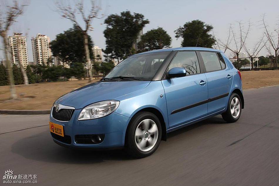 上海大众斯柯达Fabia晶锐试驾组图