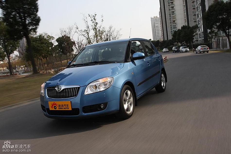 上海大众斯柯达Fabia晶锐试驾组图