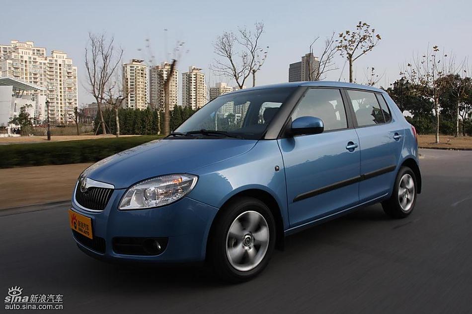 上海大众斯柯达Fabia晶锐试驾组图