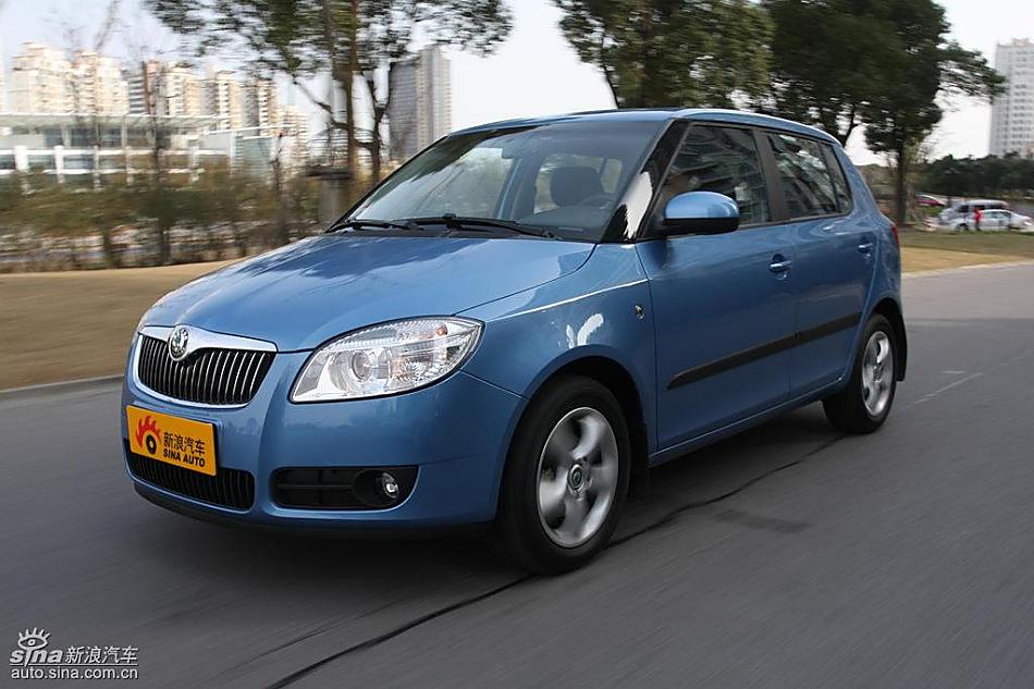 上海大众斯柯达Fabia晶锐试驾组图