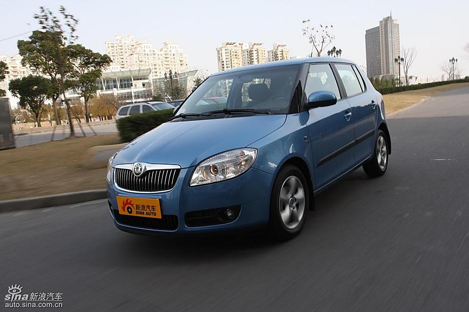 上海大众斯柯达Fabia晶锐试驾组图