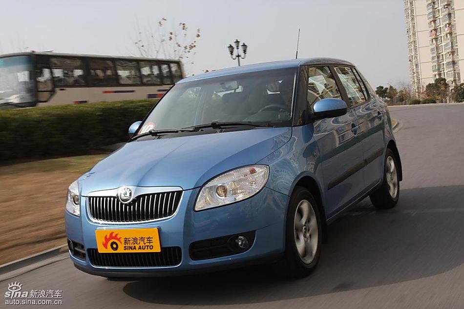 上海大众斯柯达Fabia晶锐试驾组图