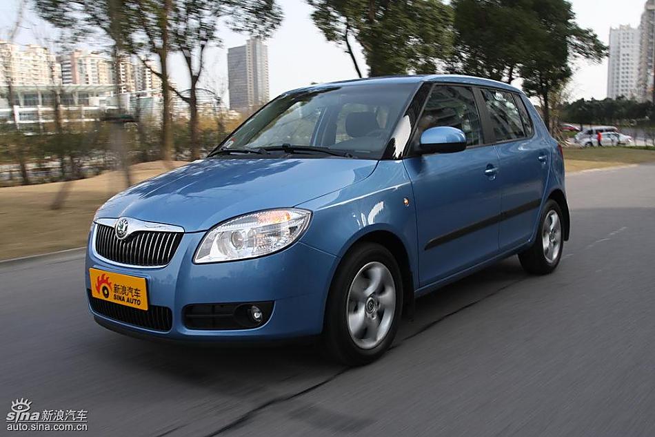 上海大众斯柯达Fabia晶锐试驾组图