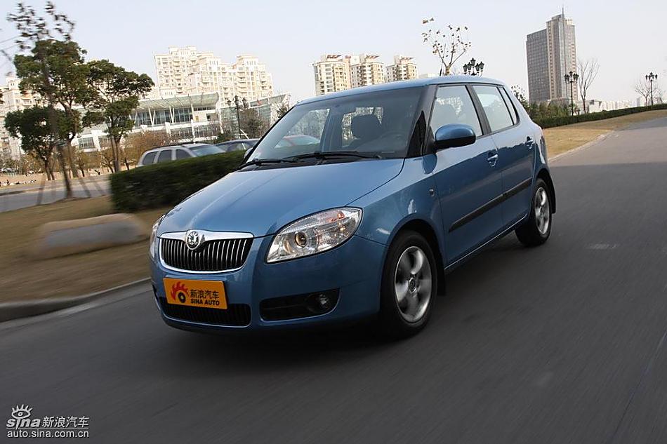 上海大众斯柯达Fabia晶锐试驾组图