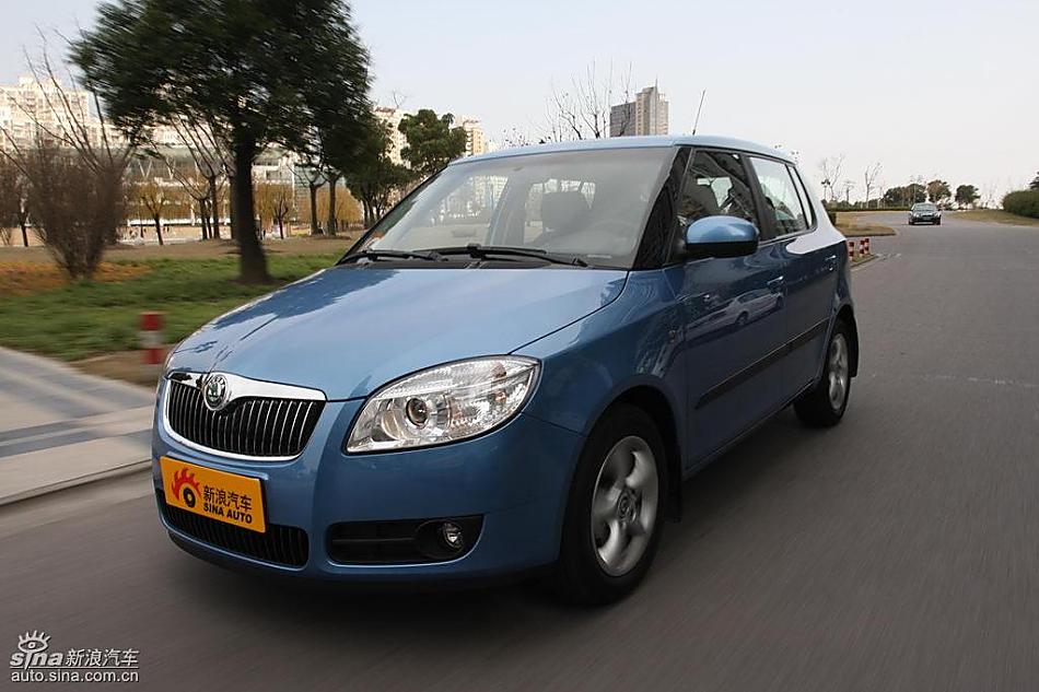 上海大众斯柯达Fabia晶锐试驾组图