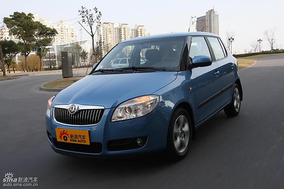 上海大众斯柯达Fabia晶锐试驾组图