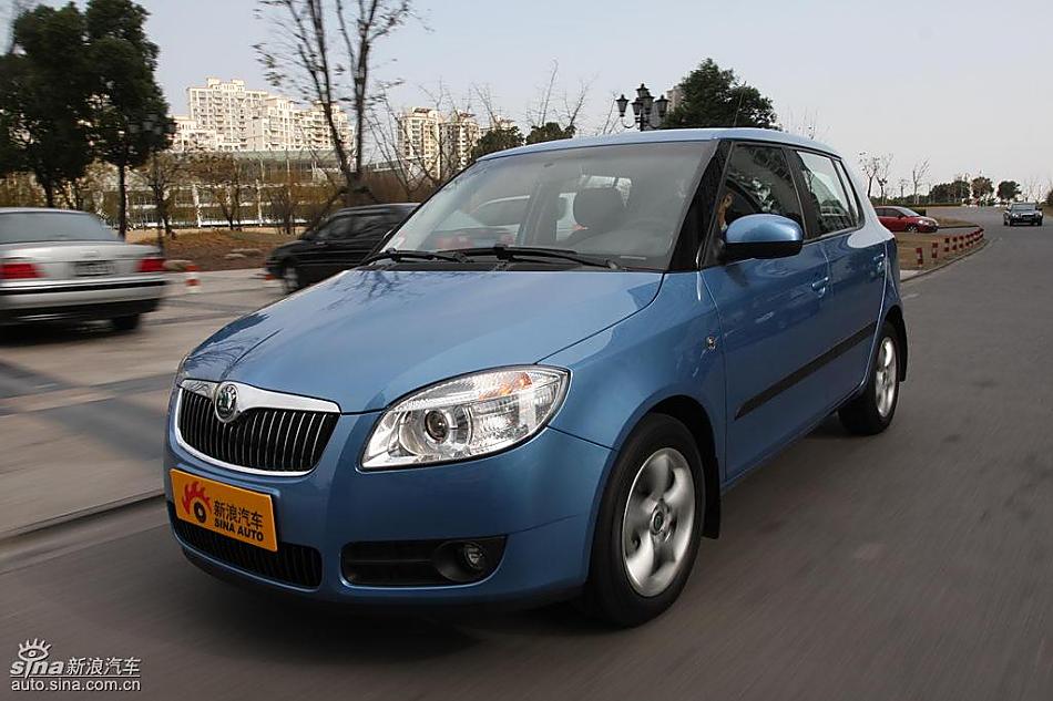 上海大众斯柯达Fabia晶锐试驾组图