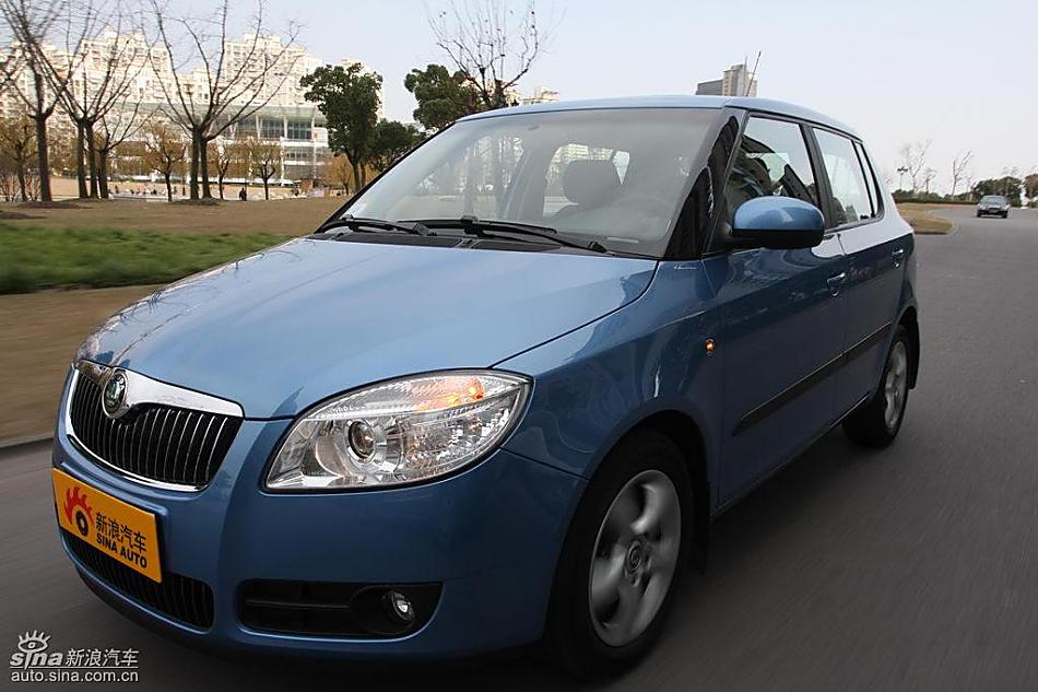 上海大众斯柯达Fabia晶锐试驾组图