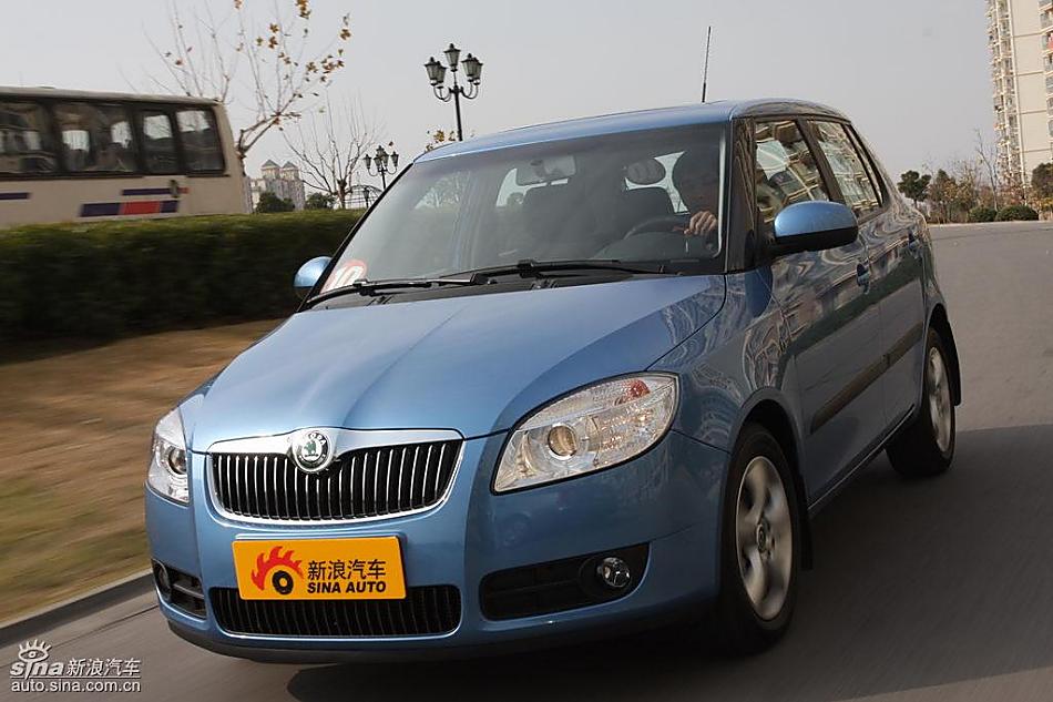 上海大众斯柯达Fabia晶锐试驾组图