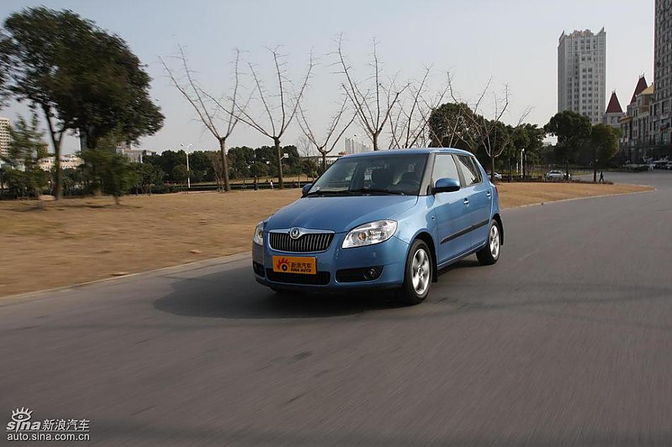 上海大众斯柯达Fabia晶锐试驾组图