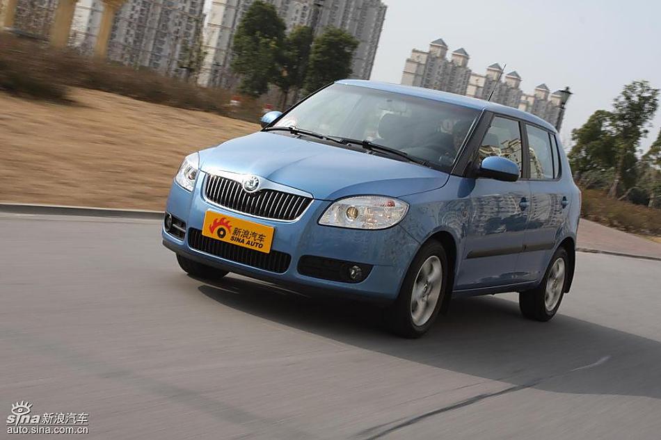 上海大众斯柯达Fabia晶锐试驾组图