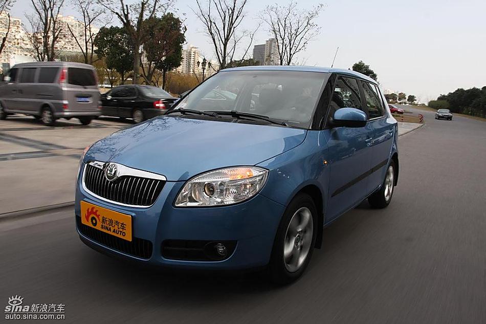 上海大众斯柯达Fabia晶锐试驾组图