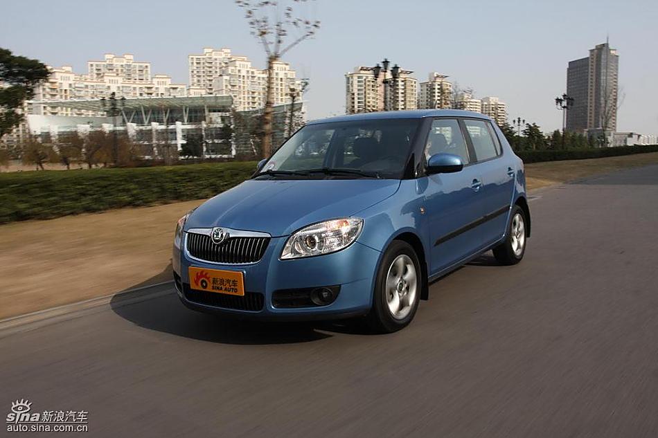 上海大众斯柯达Fabia晶锐试驾组图