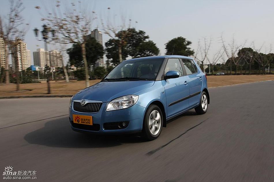 上海大众斯柯达Fabia晶锐试驾组图
