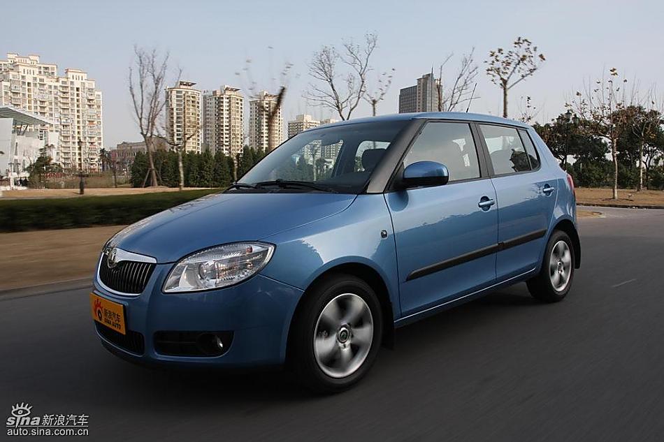 上海大众斯柯达Fabia晶锐试驾组图