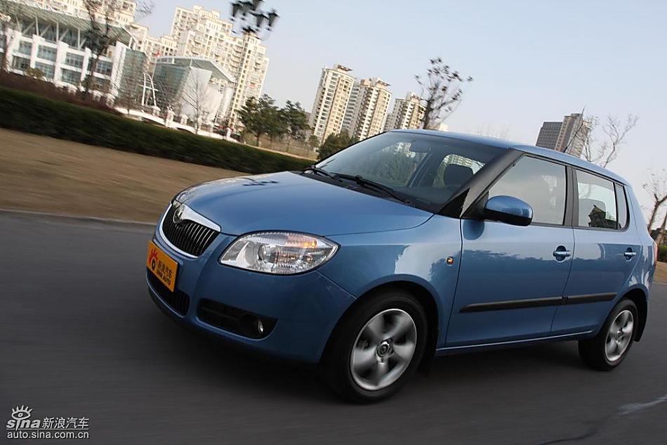 上海大众斯柯达Fabia晶锐试驾组图