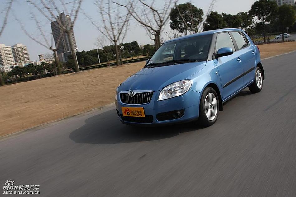 上海大众斯柯达Fabia晶锐试驾组图