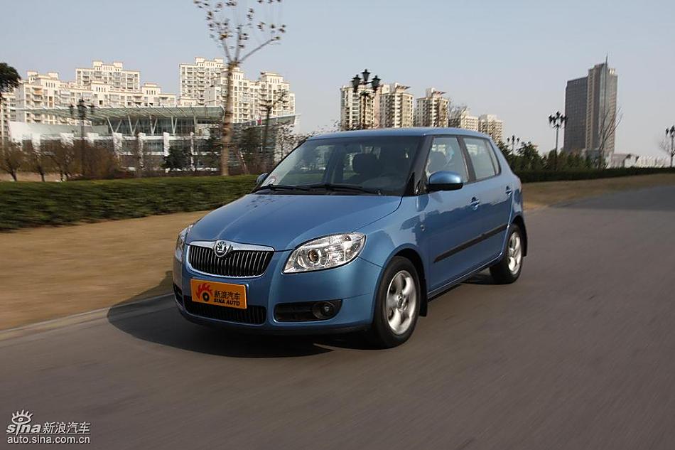 上海大众斯柯达Fabia晶锐试驾组图