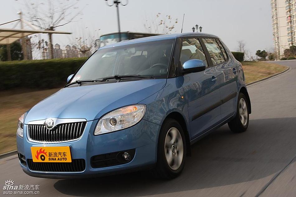 上海大众斯柯达Fabia晶锐试驾组图