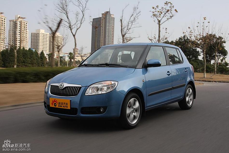 上海大众斯柯达Fabia晶锐试驾组图