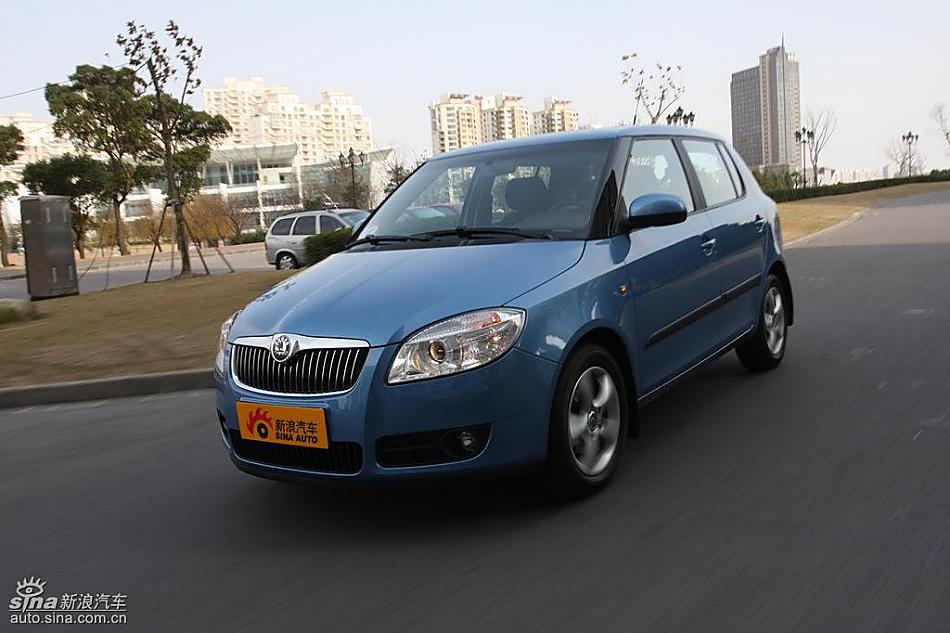 上海大众斯柯达Fabia晶锐试驾组图