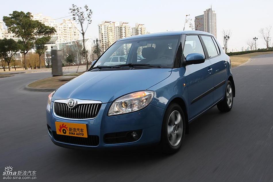 上海大众斯柯达Fabia晶锐试驾组图