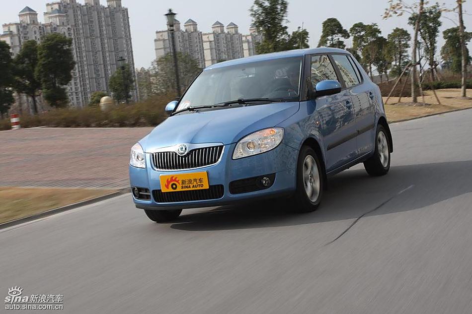 上海大众斯柯达Fabia晶锐试驾组图