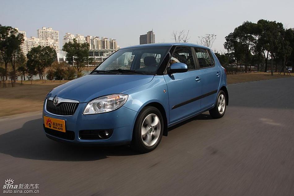 上海大众斯柯达Fabia晶锐试驾组图