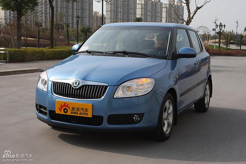 上海大众斯柯达Fabia晶锐试驾组图