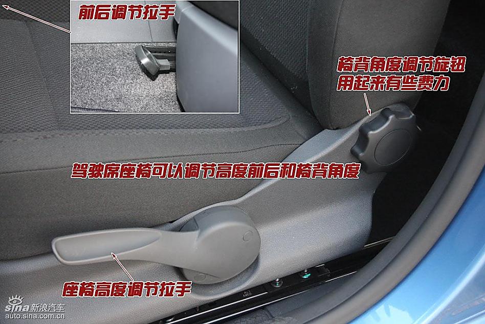 图解晶锐Fabia内饰