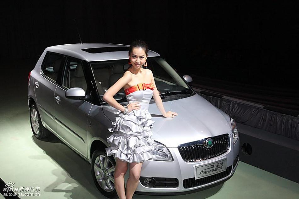 斯柯达Fabia晶锐上市现场图