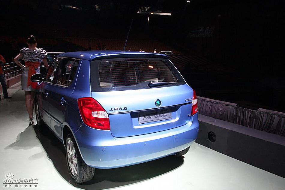 斯柯达Fabia晶锐上市现场图