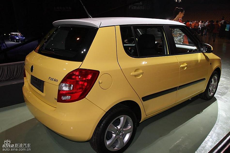 斯柯达Fabia晶锐上市现场图