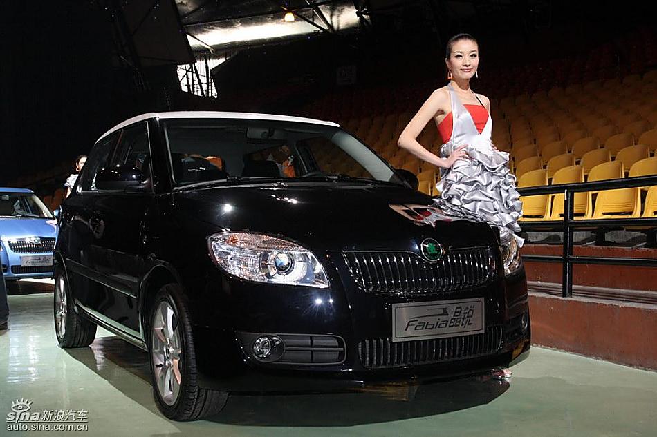 斯柯达Fabia晶锐上市现场图