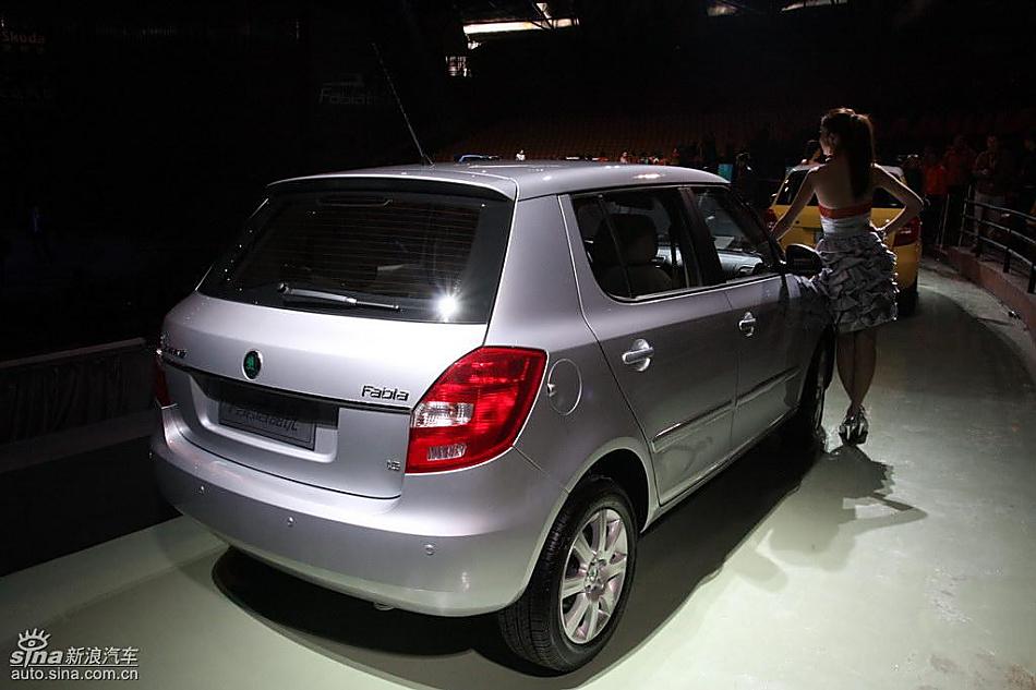 斯柯达Fabia晶锐上市现场图