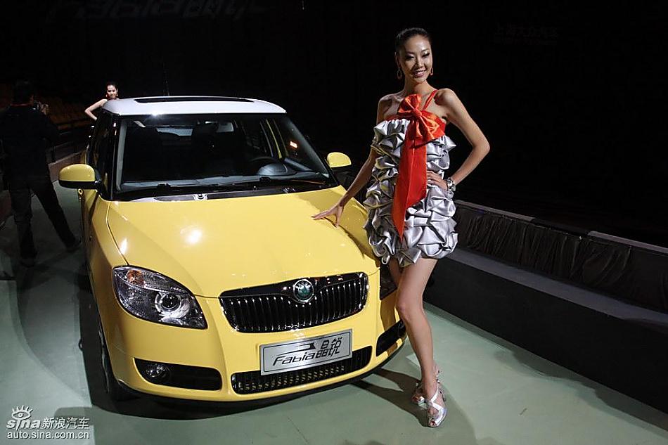 斯柯达Fabia晶锐上市现场图