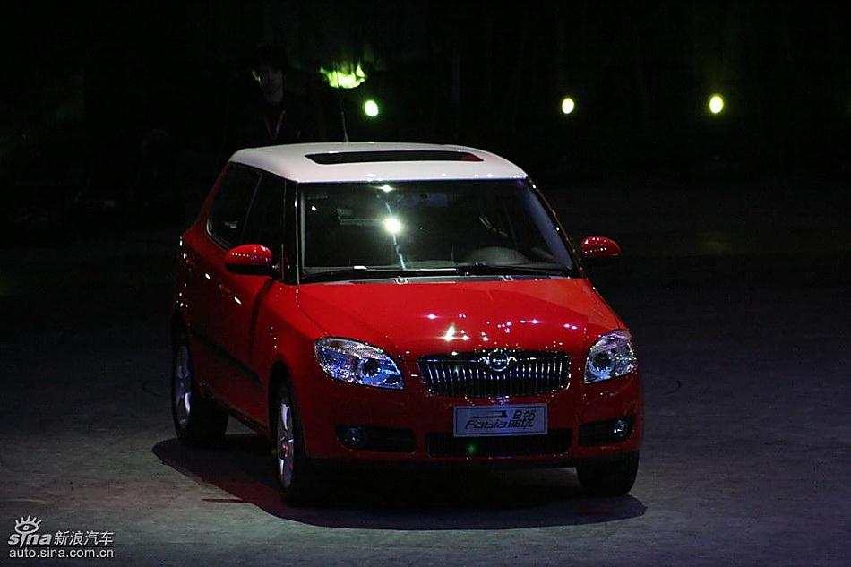 斯柯达Fabia晶锐上市现场图