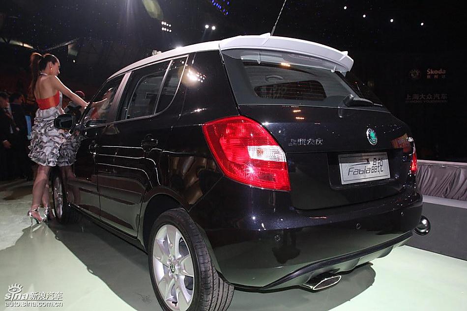 斯柯达Fabia晶锐上市现场图